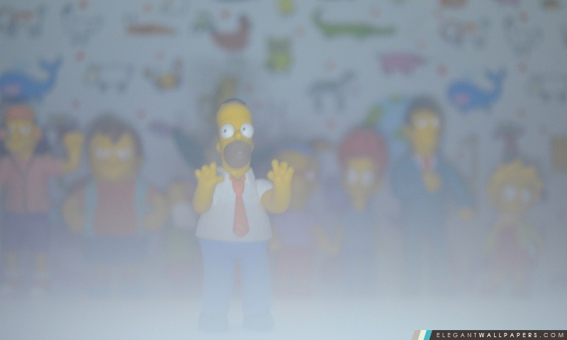 Simpsons, Arrière-plans HD à télécharger