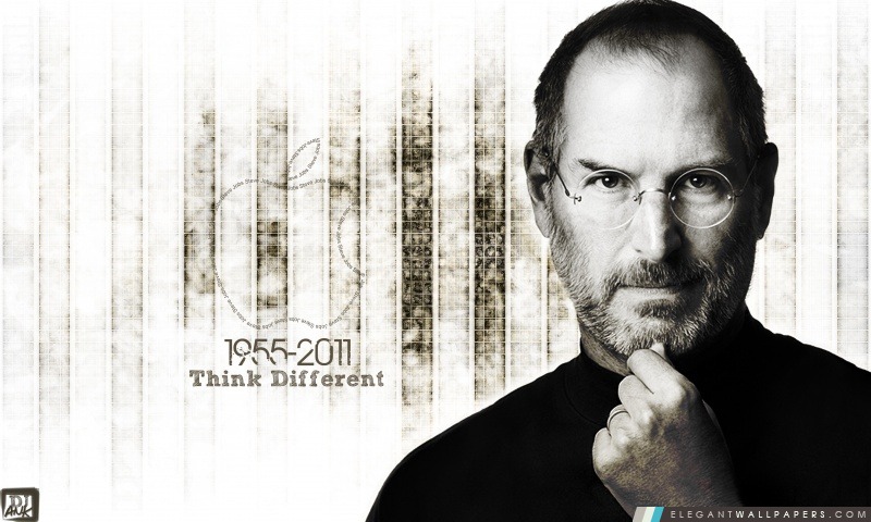 Think Different Steve-Jobs, Arrière-plans HD à télécharger