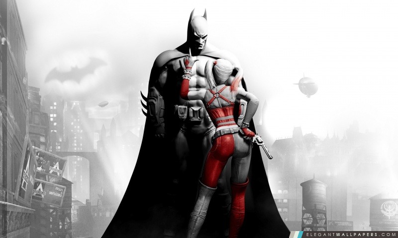Batman Arkham City Harley Quinn, Arrière-plans HD à télécharger
