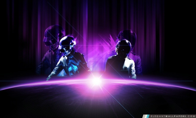 Daft Punk Purple (Live), Arrière-plans HD à télécharger