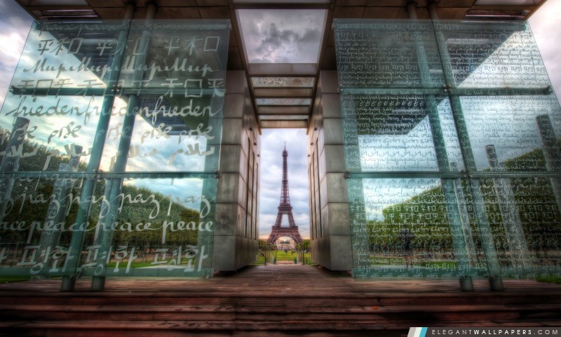 La Tour Eiffel à travers l'art, Arrière-plans HD à télécharger
