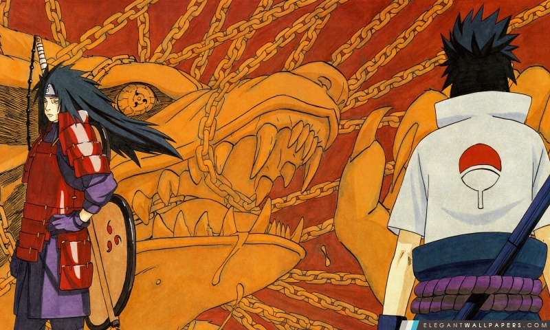 Naruto – Sasuke Uchiha Madara Et, Arrière-plans HD à télécharger