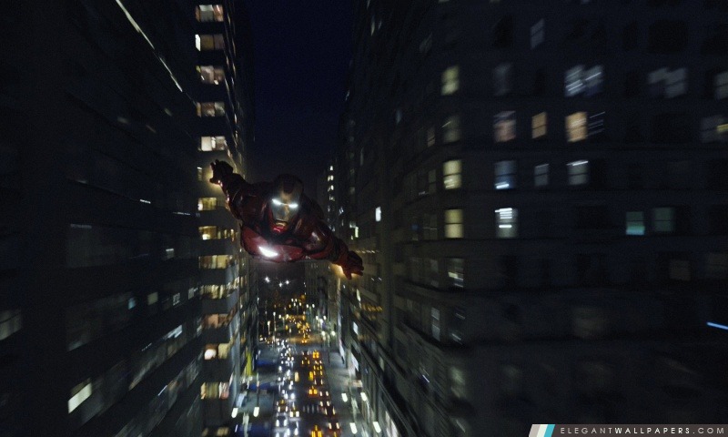 The Avengers (2012) – Ironman, Arrière-plans HD à télécharger