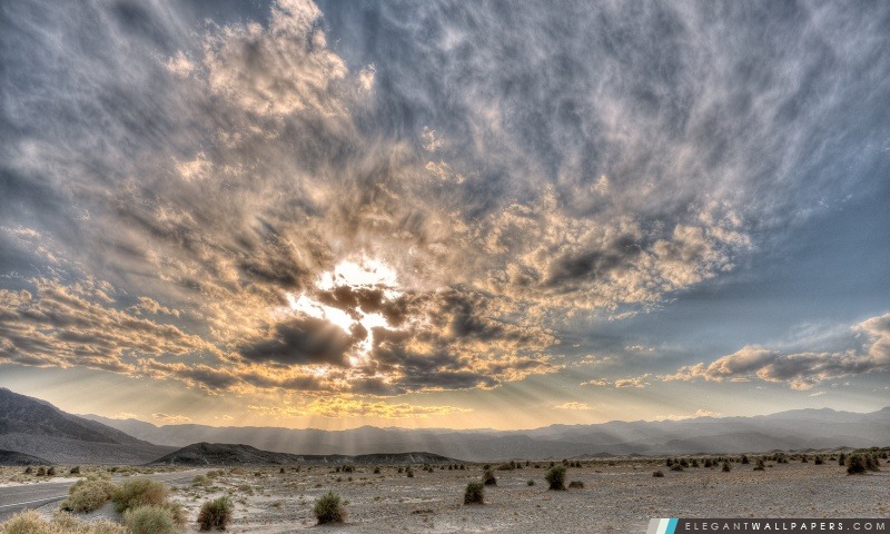 Desert Landscape HDR, Arrière-plans HD à télécharger