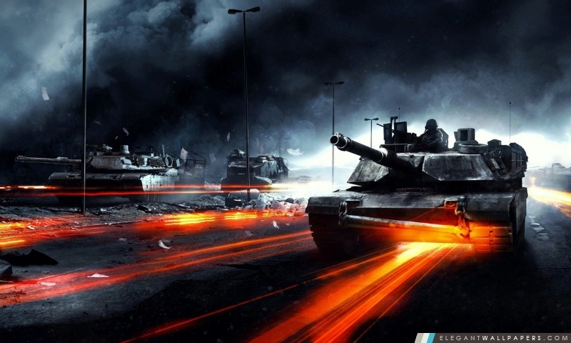 Battlefield 3 – Réservoirs, Arrière-plans HD à télécharger