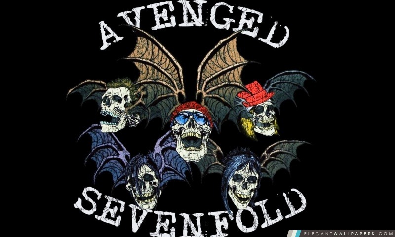 Avenged Sevenfold Logo, Arrière-plans HD à télécharger