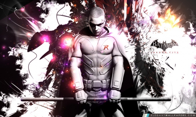 Batman Arkham City – Robin, Arrière-plans HD à télécharger