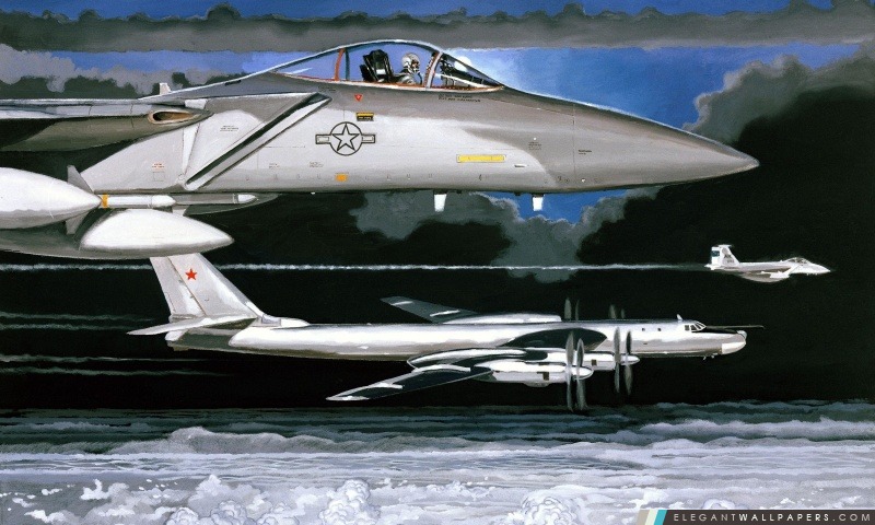 Peinture F-15 Eagle, Arrière-plans HD à télécharger