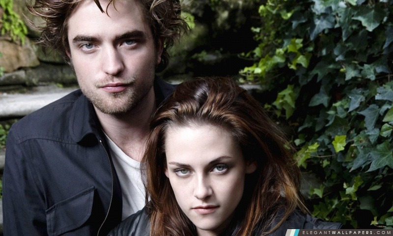 Kristen Stewart et Robert Pattinson Crépuscule, Arrière-plans HD à télécharger