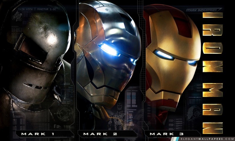 Evolution Armor, Iron Man, Arrière-plans HD à télécharger