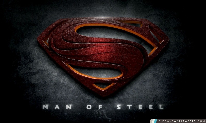 Superman Man of Steel Logo, Arrière-plans HD à télécharger