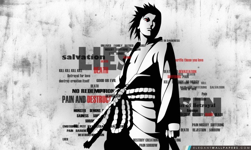 Sasuke Naruto Shippuuden, Arrière-plans HD à télécharger