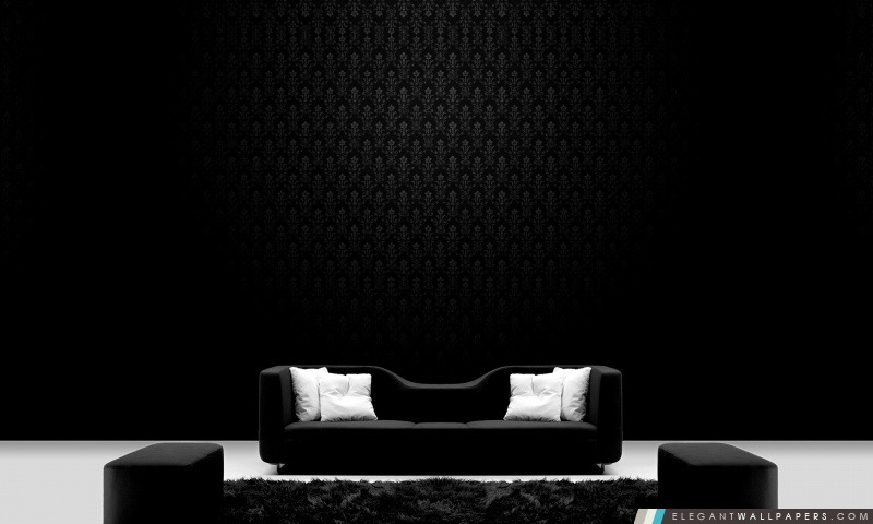 Noir Interior Design, Arrière-plans HD à télécharger