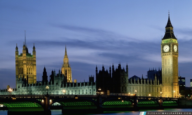 Maisons du Parlement et Big Ben, Londres, Royaume-Uni, Europe, Arrière-plans HD à télécharger