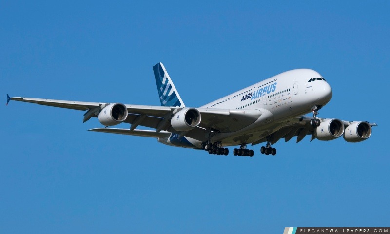 Airbus A380, Arrière-plans HD à télécharger
