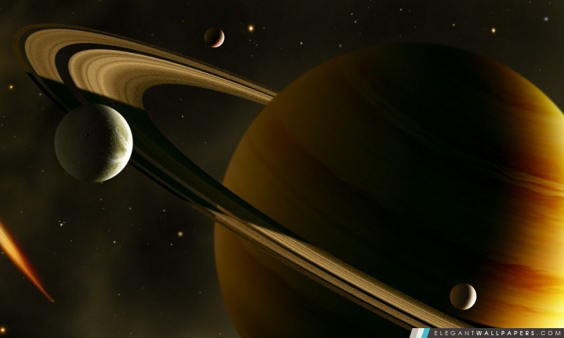 Saturne, Arrière-plans HD à télécharger