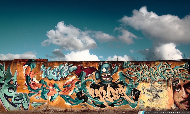Graffiti Wall Art, Arrière-plans HD à télécharger
