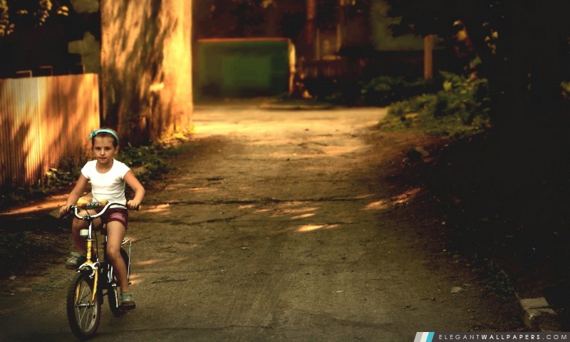 la fille à bicyclette