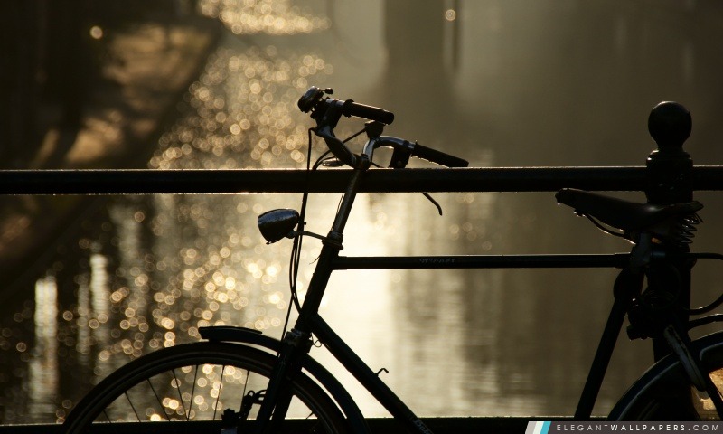 Bokeh vélos, Arrière-plans HD à télécharger