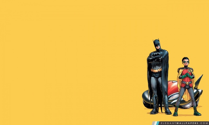 Batman et Robin de bande dessinée, Arrière-plans HD à télécharger