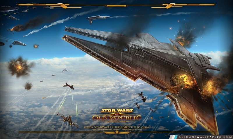 Star Wars The Old Republic Space Combat, Arrière-plans HD à télécharger