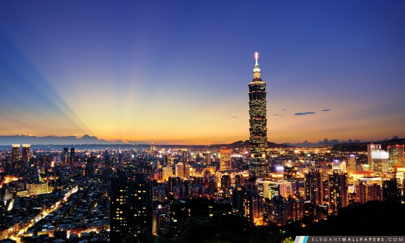 Taipei 101, Arrière-plans HD à télécharger