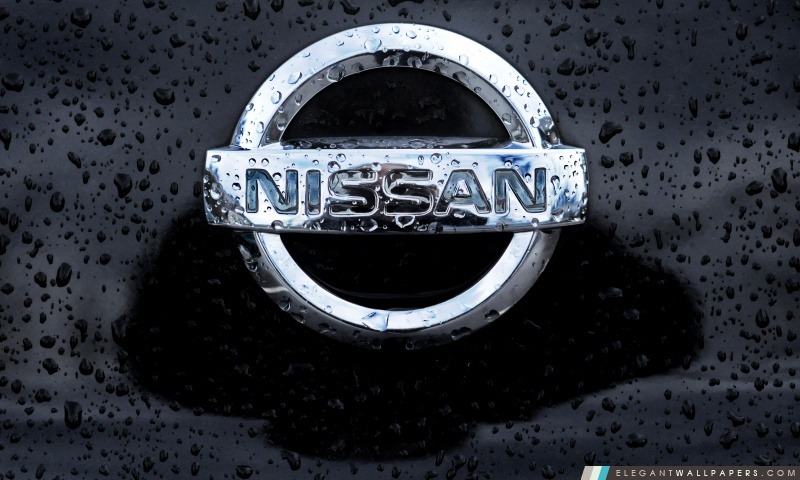 Logo Nissan, Arrière-plans HD à télécharger
