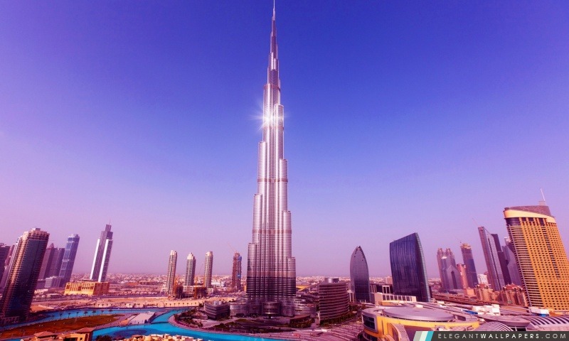 La plus grande tour Burj Khalifa du monde, Arrière-plans HD à télécharger