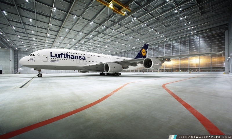 Lufthansa 380 800 Airbus, Arrière-plans HD à télécharger