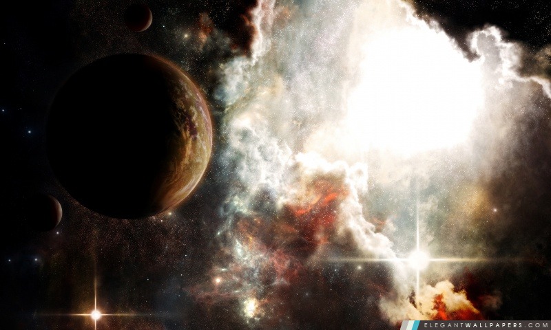White Nebula, Arrière-plans HD à télécharger