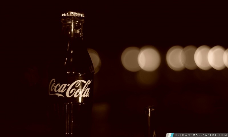 Vieille bouteille de Coca-Cola, Arrière-plans HD à télécharger