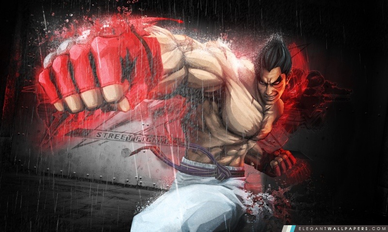 KAZUYA MISHIMA dans Tekken, Arrière-plans HD à télécharger