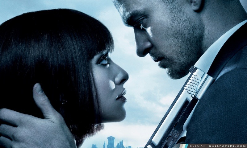 Dans Time Movie Amanda Seyfried et Justin Timberlake, Arrière-plans HD à télécharger