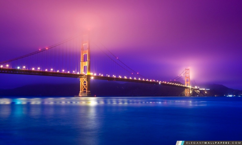 Golden Gate Brouillard, Arrière-plans HD à télécharger