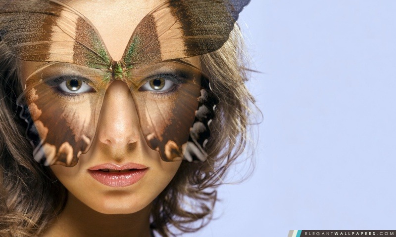 Le masque de papillon, Arrière-plans HD à télécharger