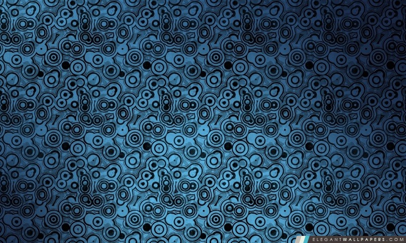 Cercles bleus Texture, Arrière-plans HD à télécharger