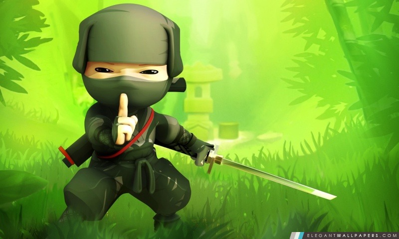 Mini Ninjas, Hiro, Arrière-plans HD à télécharger