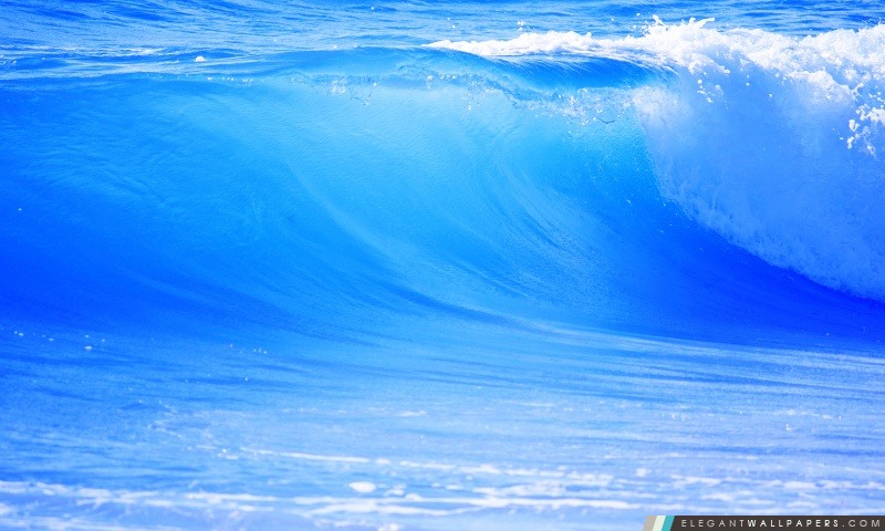 Blue Wave, Arrière-plans HD à télécharger