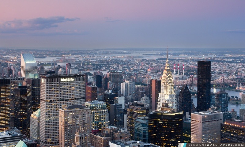 Manhattan Panorama, Arrière-plans HD à télécharger