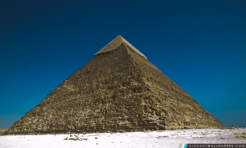Les pyramides de Gizeh, en Egypte, Arrière-plans HD à télécharger