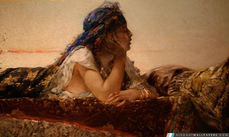 Femme Peinture Musée des Beaux-Arts, Arrière-plans HD à télécharger