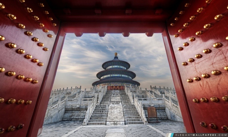 Temple du Ciel, Beijing, Chine, Arrière-plans HD à télécharger