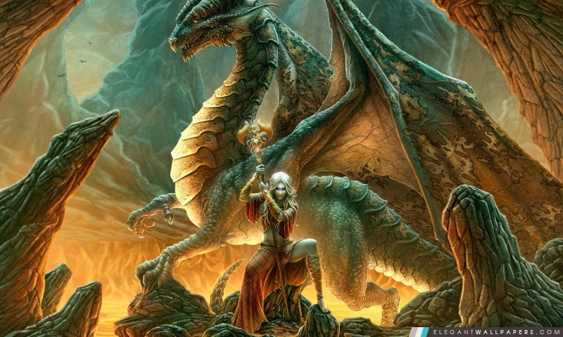 Reine des Dragons, Arrière-plans HD à télécharger