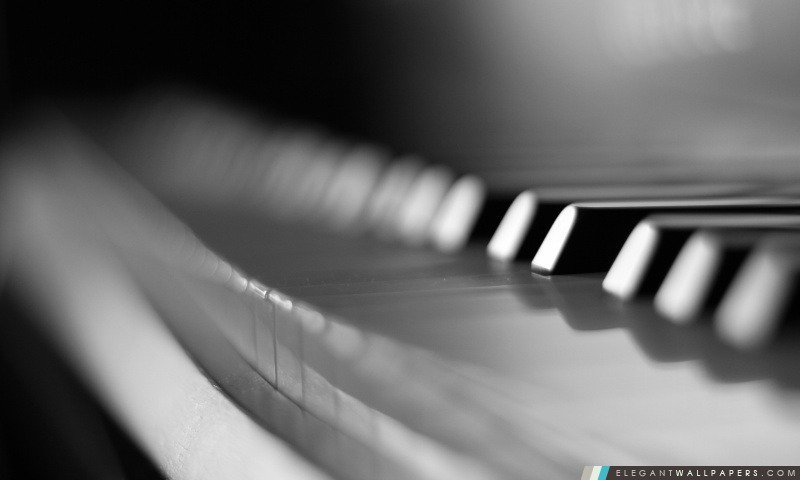 Clavier de piano Macro, Arrière-plans HD à télécharger