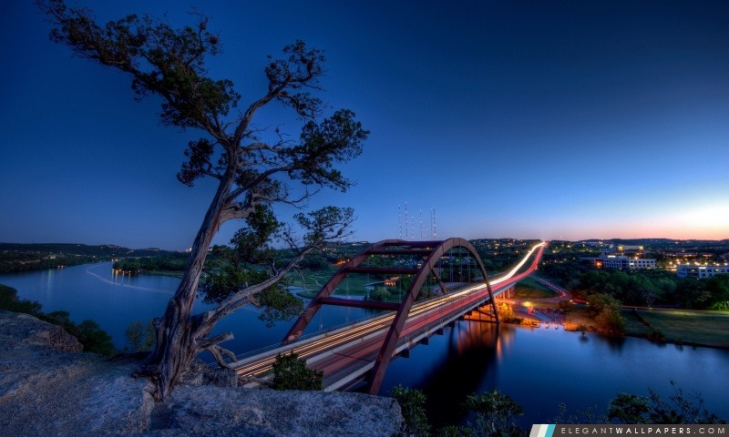 Pennybacker Bridge, Austin, Arrière-plans HD à télécharger