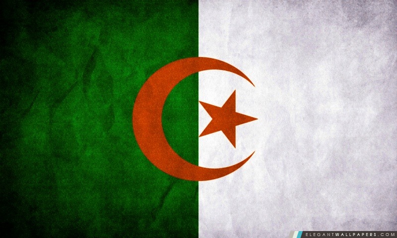 Drapeau de l'Algérie, Arrière-plans HD à télécharger