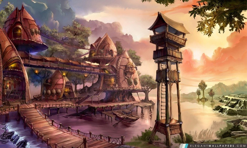 Fantasy Land, Arrière-plans HD à télécharger