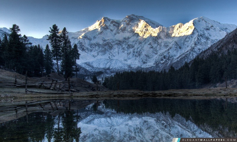 Les pics de l'Himalaya, Arrière-plans HD à télécharger