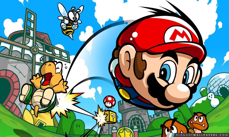 Super Mario, Arrière-plans HD à télécharger