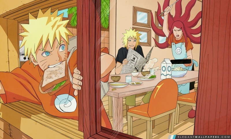 Naruto – Uzumaki La Famille, Arrière-plans HD à télécharger